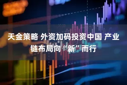 天金策略 外资加码投资中国 产业链布局向“新”而行